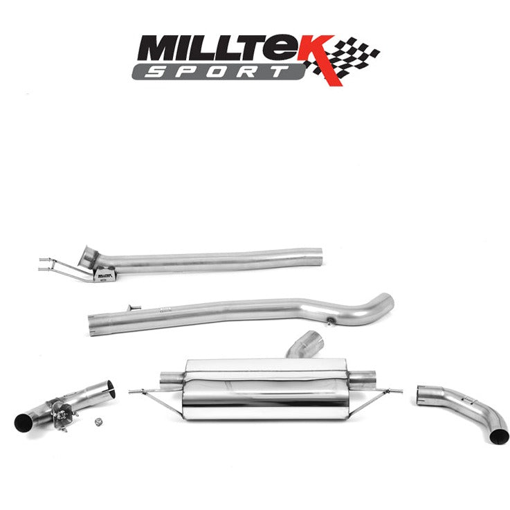 Milltek Sport Resonated Particulate Filter-Back OFP/GPF Back A45 & A45S AMG 2.0 Turbo (W177 Hatch Only) [SSXMZ152]