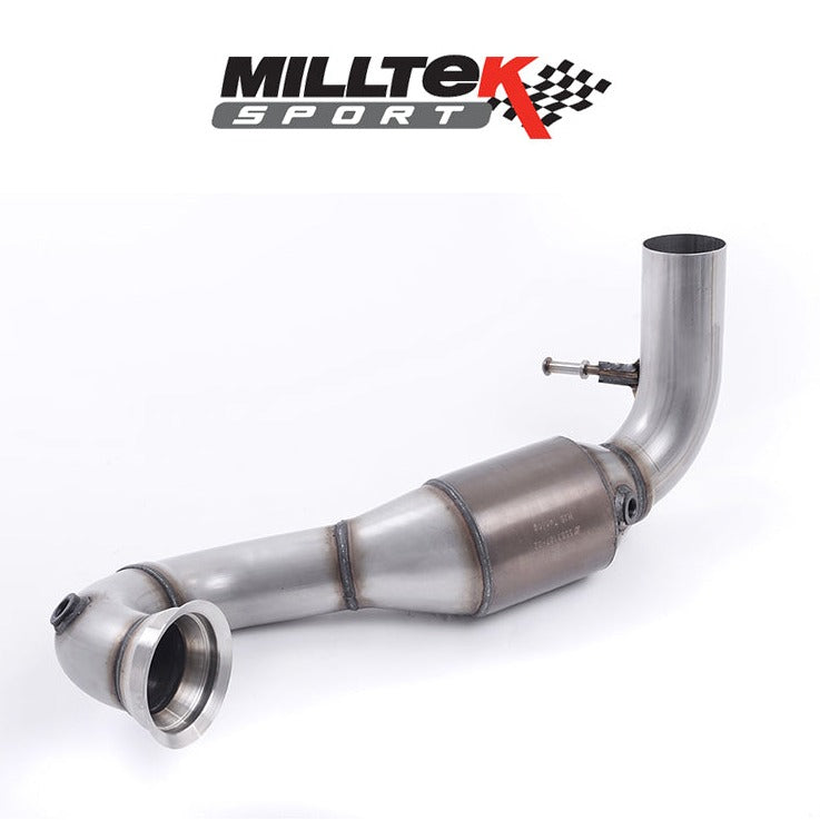 Milltek Sport Large Bore Downpipe And Hi-Flow Sports Cat A45 & A45S (W177 Hatch Only)[SSXMZ154]